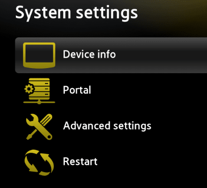 Smart iptv